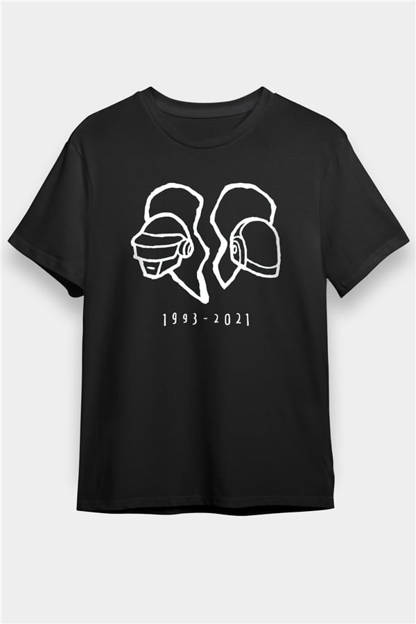 Daft Punk Black Unisex T-Shirt