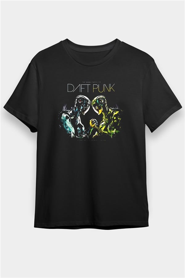 Daft Punk Black Unisex T-Shirt