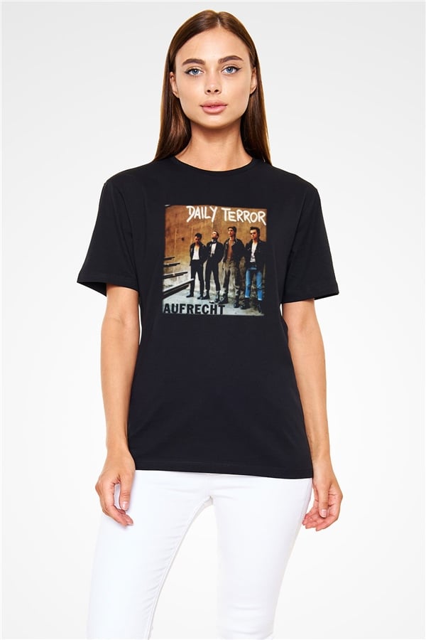 Daily Terror Black Unisex T-Shirt