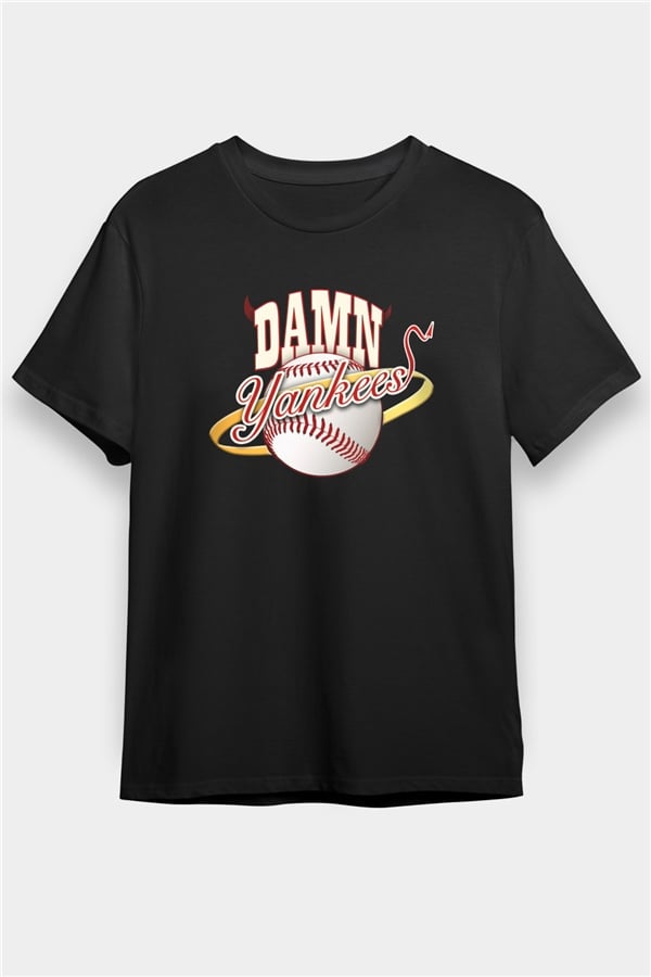 Damn Yankees Black Unisex T-Shirt