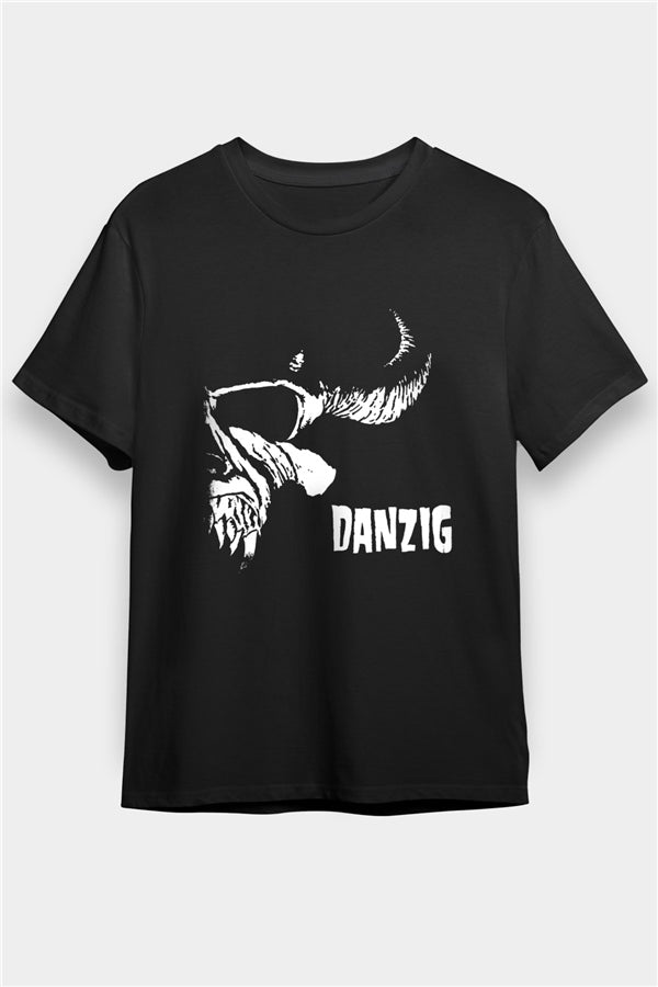 Danzig Printed Unisex Black T-Shirt