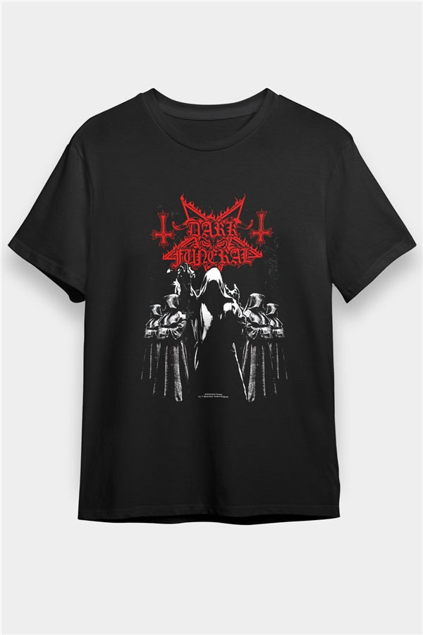 Dark Funeral Printed Unisex Black T-Shirt