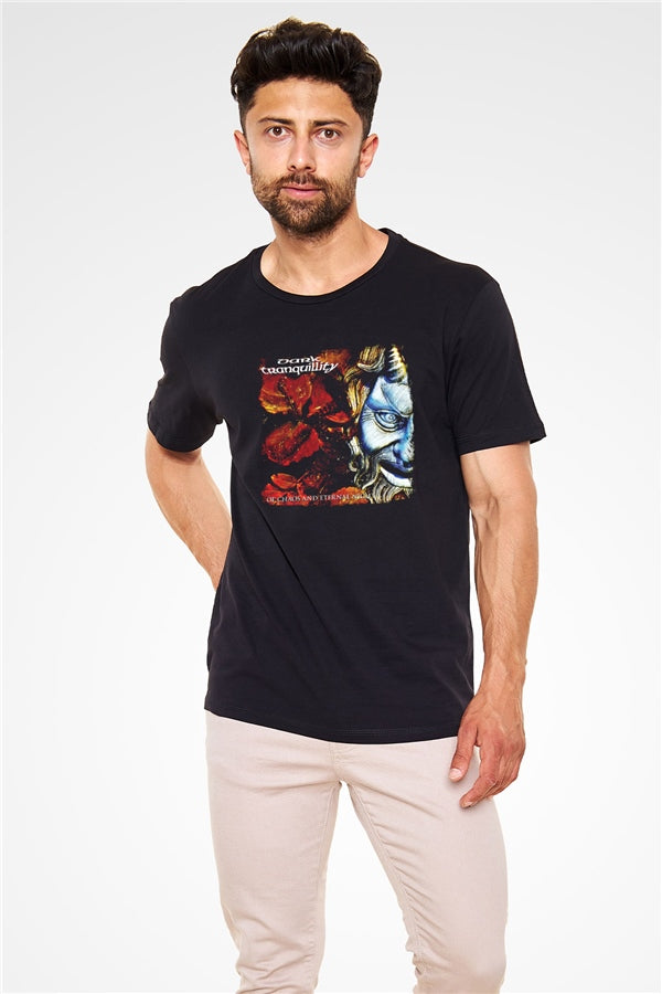 Dark Tranquillity Printed Unisex Black T-Shirt