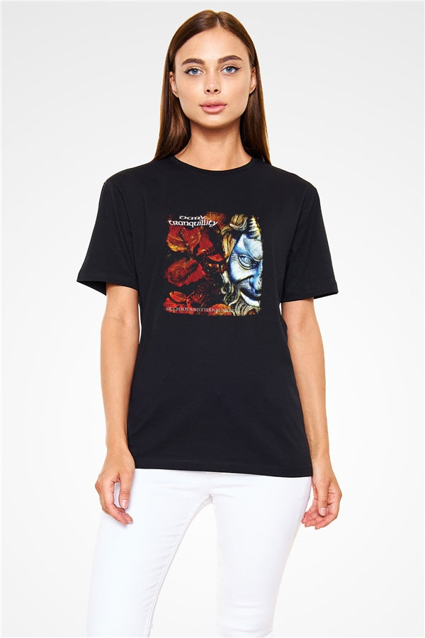 Dark Tranquillity Printed Unisex Black T-Shirt