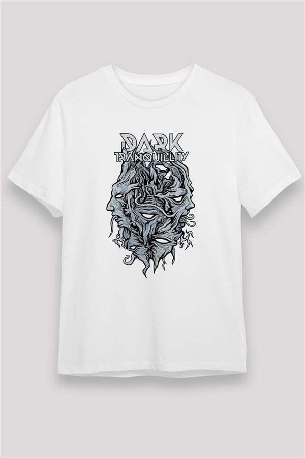 Dark Tranquillity White Unisex T-Shirt