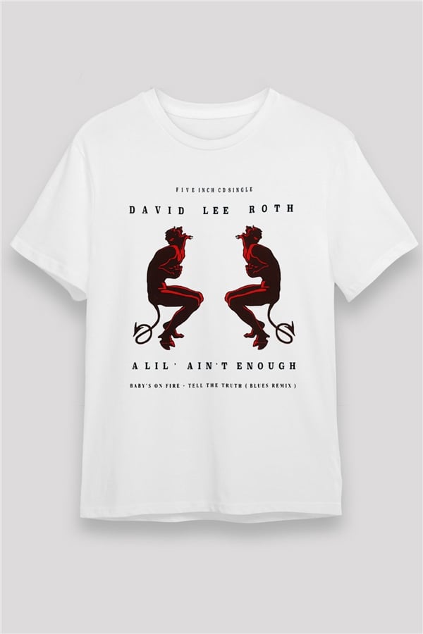 David Lee Roth Band White Unisex T-Shirt