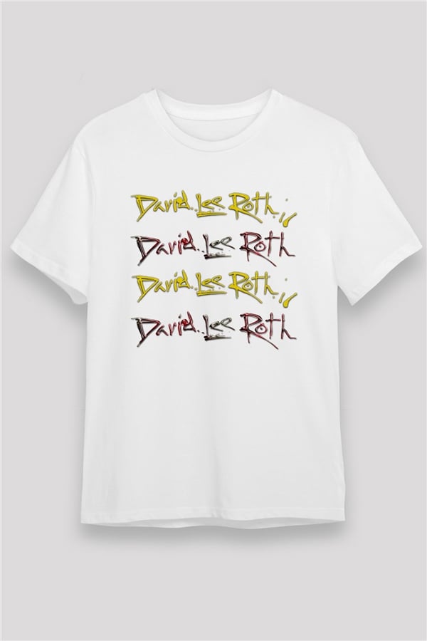 David Lee Roth Band White Unisex T-Shirt