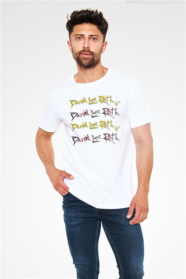 David Lee Roth Band White Unisex T-Shirt
