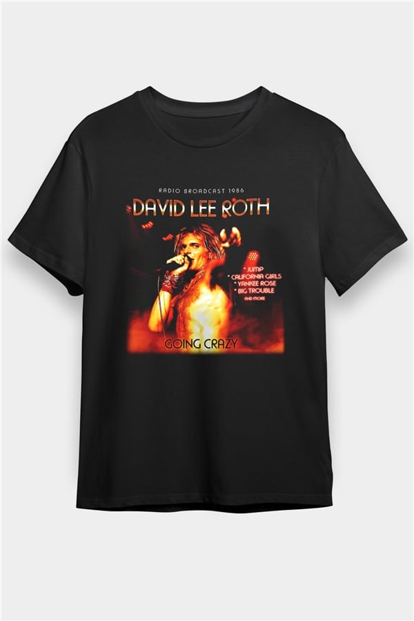 David Lee Roth Band Black Unisex T-Shirt