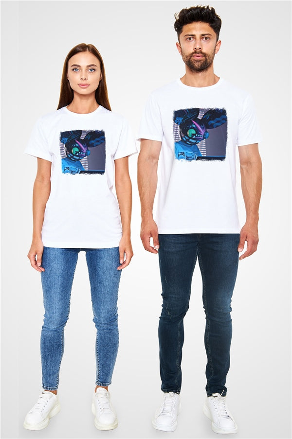 Deadmau5 Printed Unisex White T-Shirt