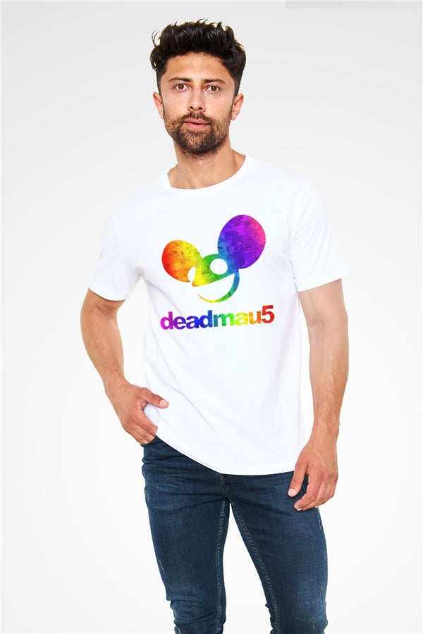 Deadmau5 White Unisex T-Shirt