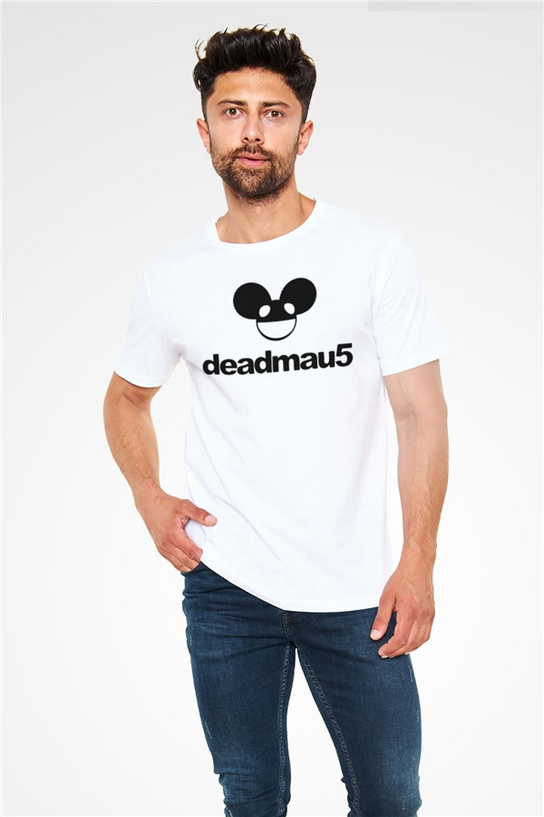 Deadmau5 White Unisex T-Shirt