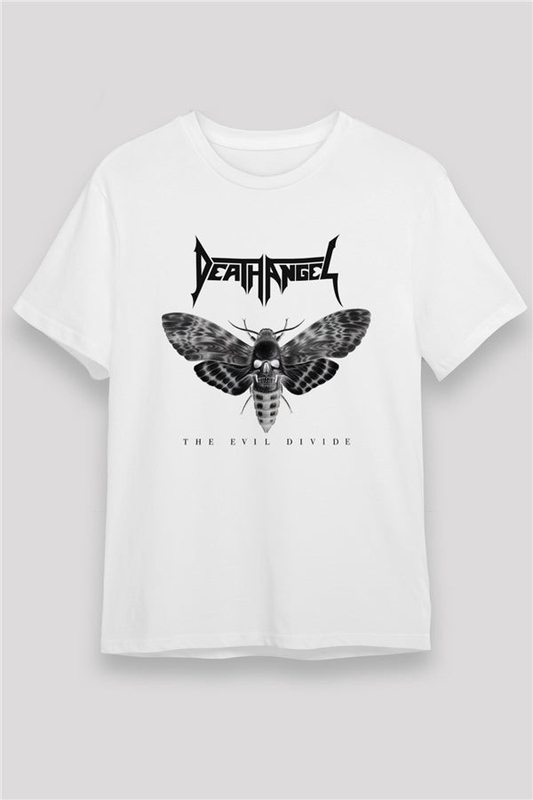 Death Angel White Unisex T-Shirt