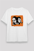 Death from Above Printed Unisex White T-Shirt