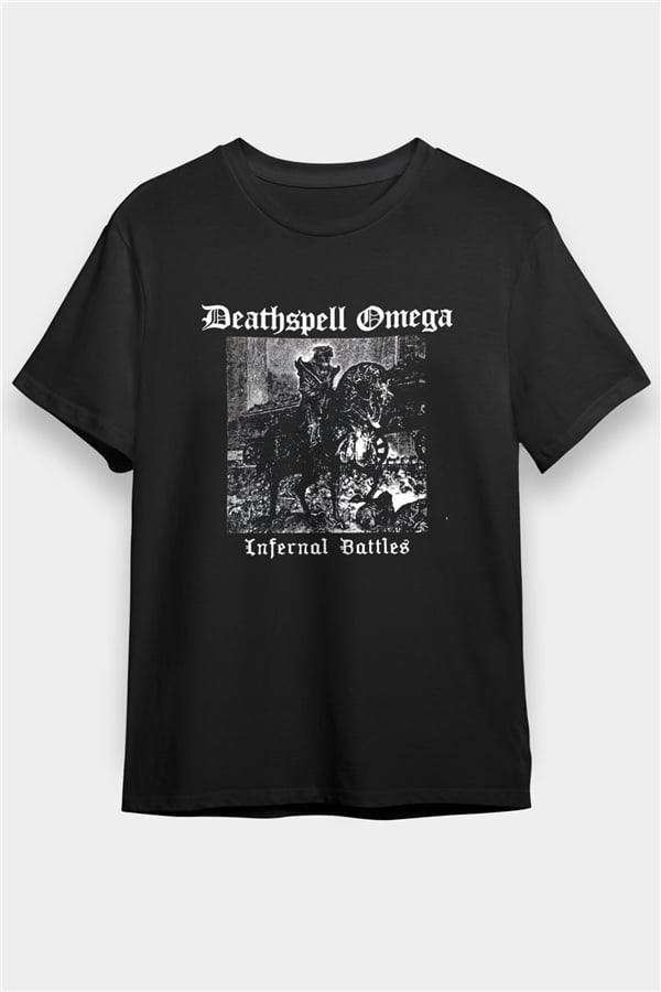 Deathspell Omega Printed Unisex Black T-Shirt
