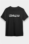 Defiance Black Unisex T-Shirt | Rock Metal Band Tee