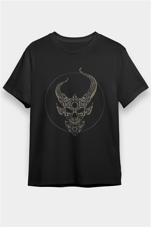 Demon Hunter Printed Unisex Black T-Shirt