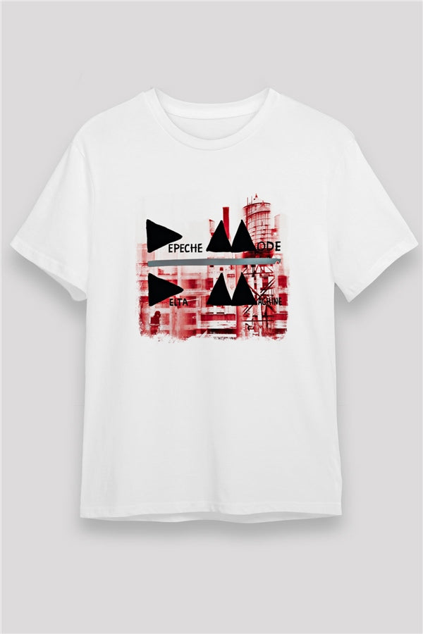 Depeche Mode Printed Unisex White T-Shirt