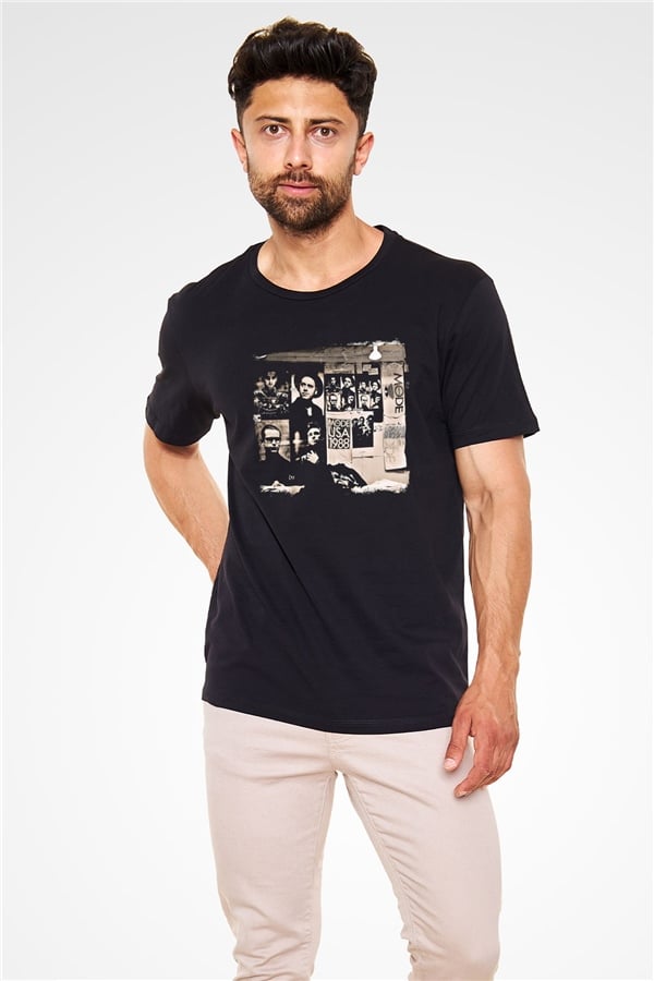 Depeche Mode Printed Unisex Black T-Shirt