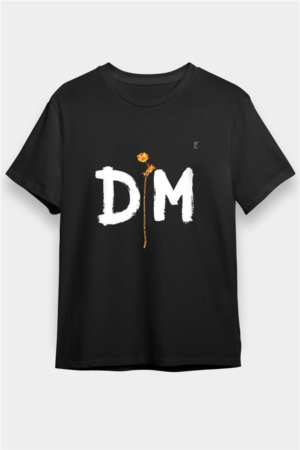 Depeche Mode Printed Unisex Black T-Shirt