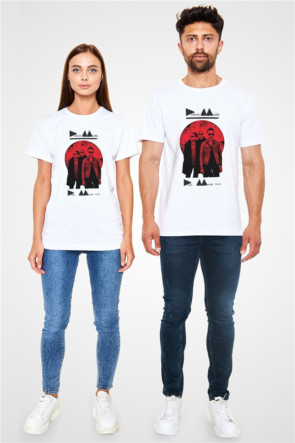 Depeche Mode White Unisex T-Shirt