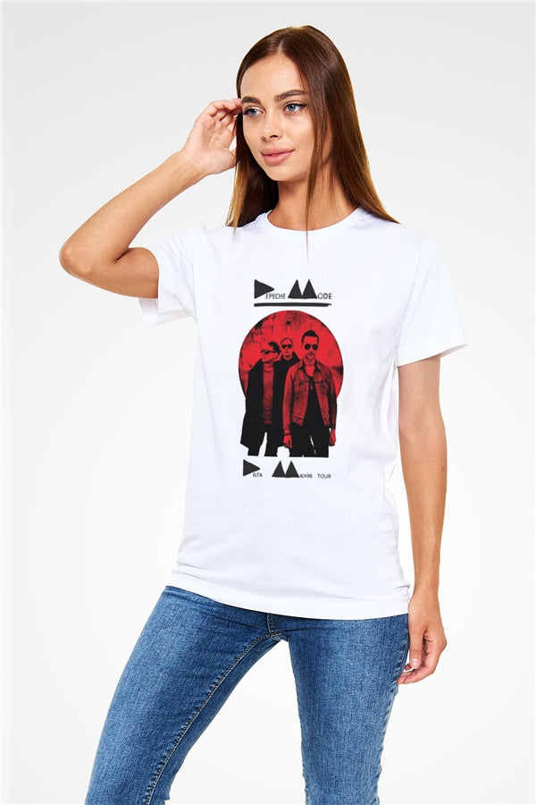 Depeche Mode White Unisex T-Shirt