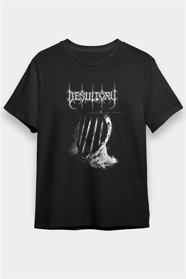 Desultory Black Unisex T-Shirt