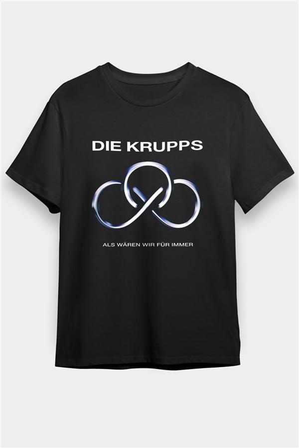Die Krupps Printed Unisex Black T-Shirt