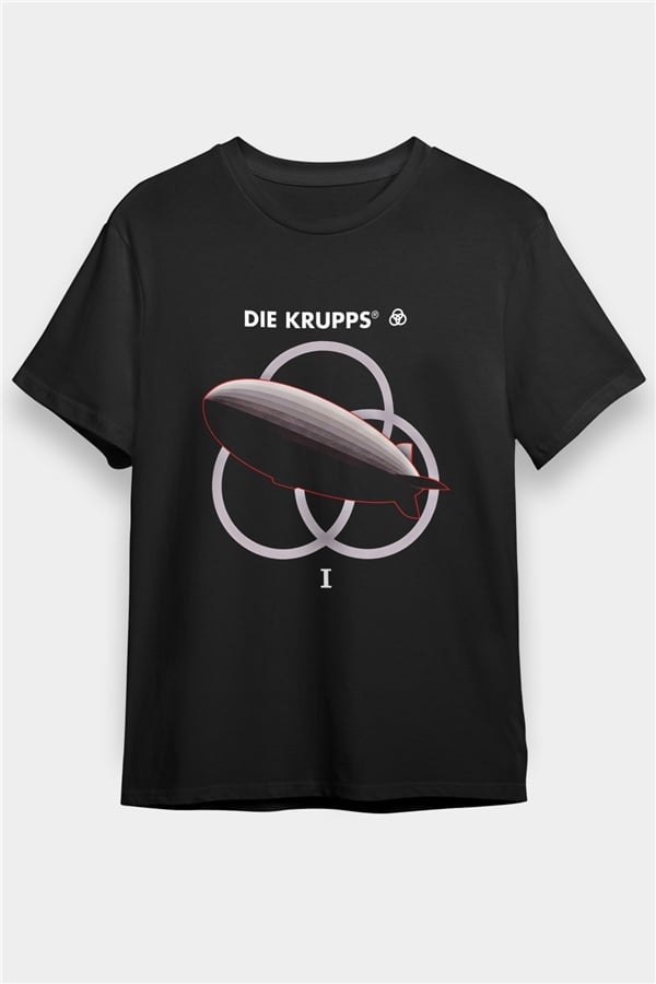 Die Krupps Printed Unisex Black T-Shirt