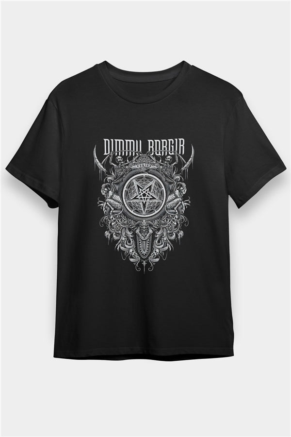 Dimmu Borgir Printed Unisex Black T-Shirt