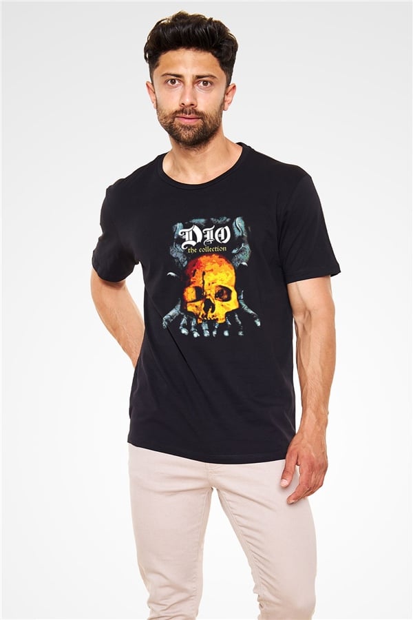 Dio Printed Unisex Black T-Shirt