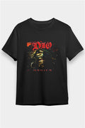 Dio Printed Unisex Black T-Shirt