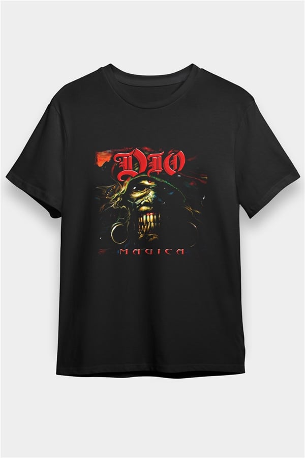 Dio Printed Unisex Black T-Shirt