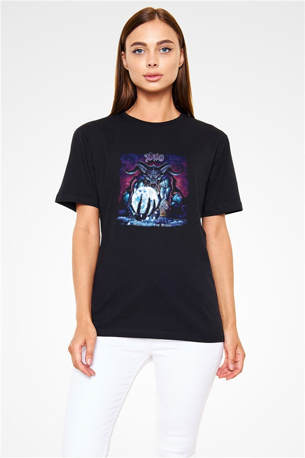 Dio Printed Unisex Black T-Shirt