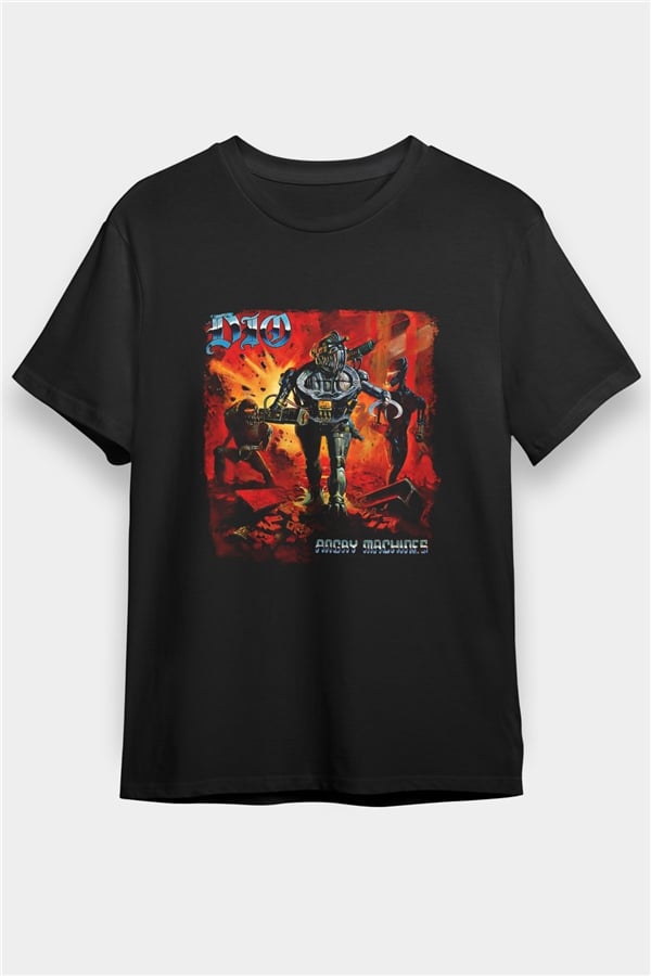 Dio Printed Unisex Black T-Shirt