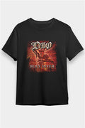 Dio Graphic Print Unisex Black T-Shirt