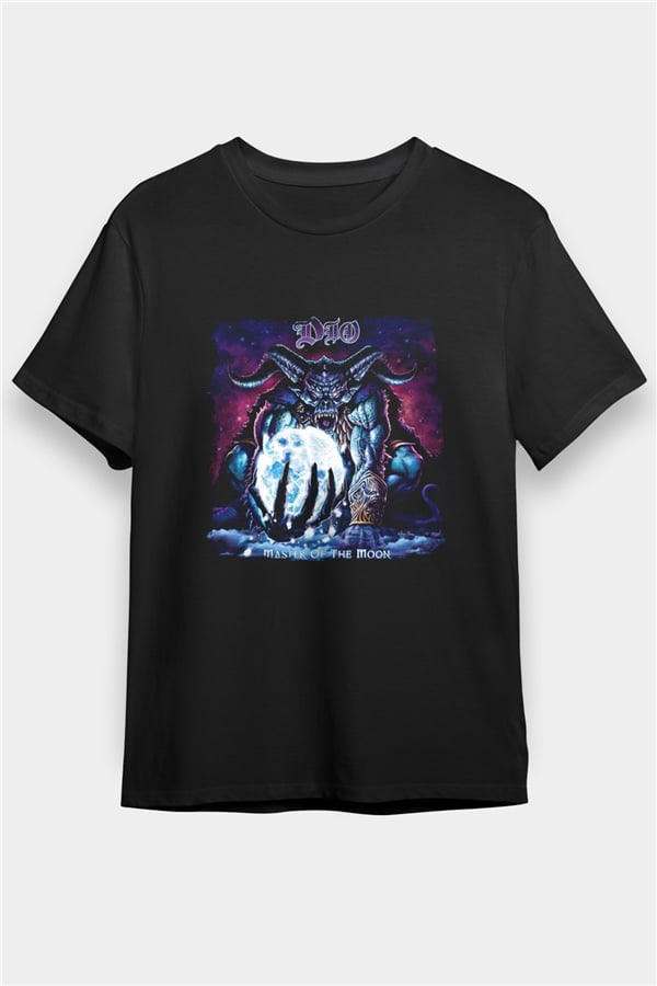 Dio Printed Unisex Black T-Shirt
