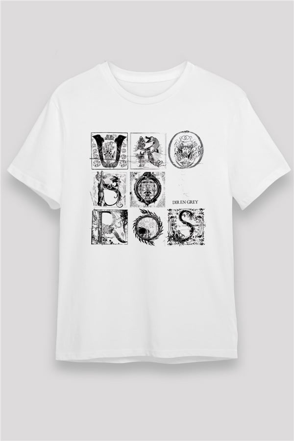 Dir En Grey White Unisex T-Shirt