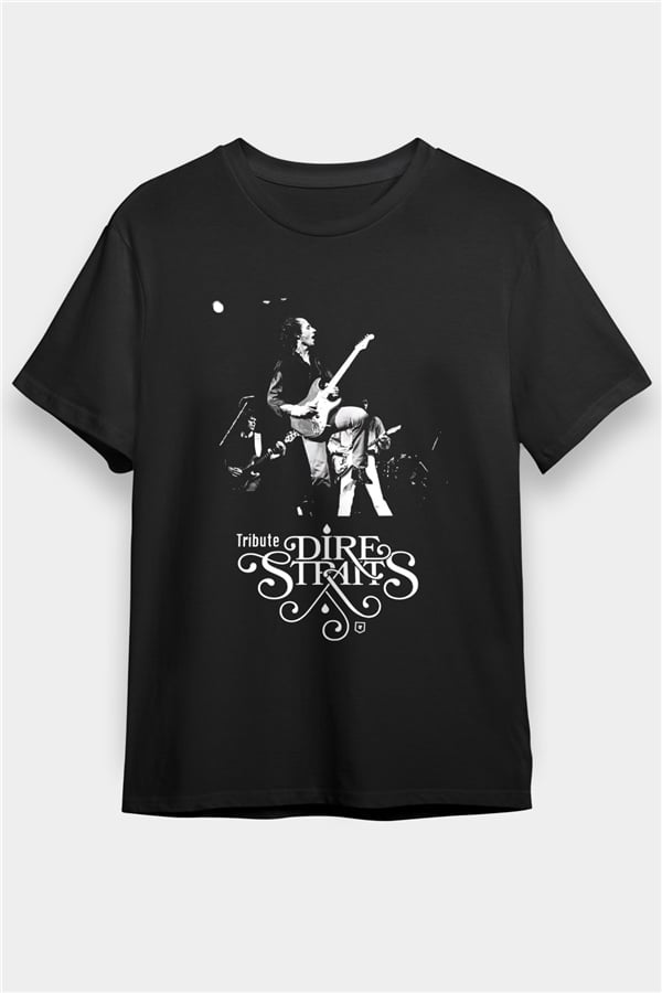 Dire Straits Black Unisex T-Shirt