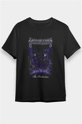 Dissection Printed Unisex Black T-Shirt