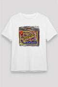 Dog Eat Dog Printed Unisex White T-Shirt