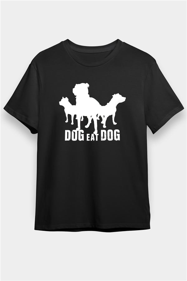 Dog Eat Dog Black Unisex T-Shirt