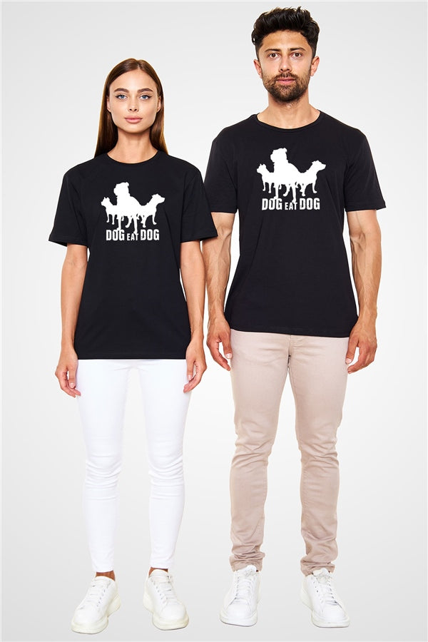 Dog Eat Dog Black Unisex T-Shirt