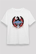 Dokken Printed Unisex White T-Shirt