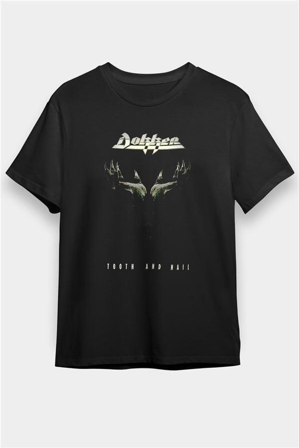 Dokken Black Unisex T-Shirt