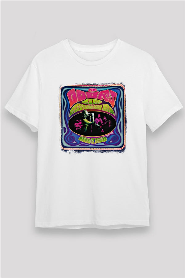 Doors Printed Unisex White T-Shirt