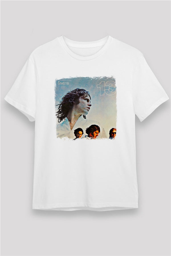 Doors Printed Unisex White T-Shirt