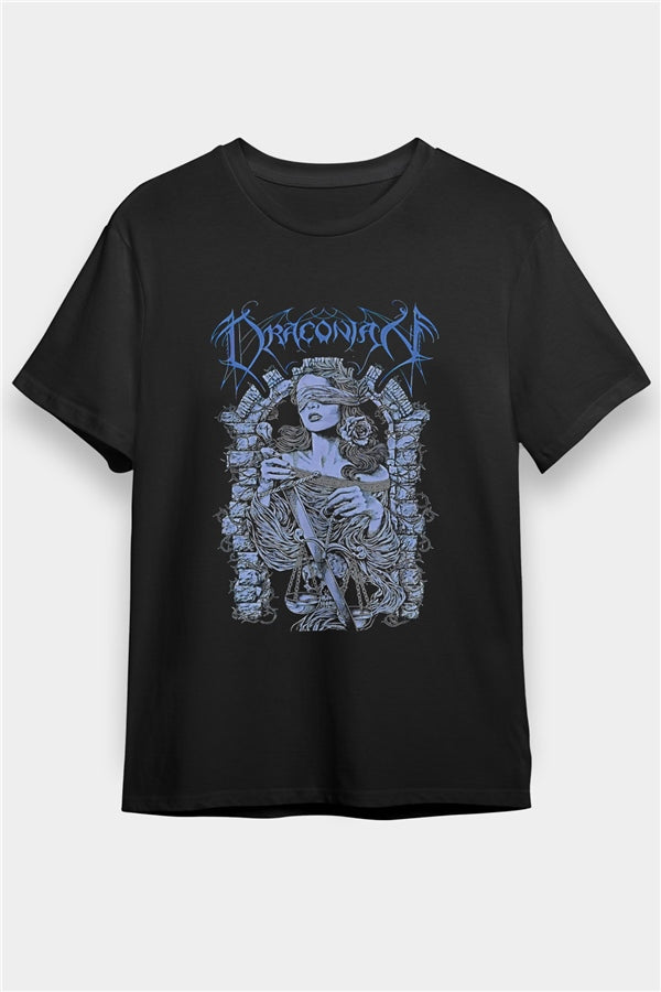 Draconian Printed Unisex Black T-Shirt