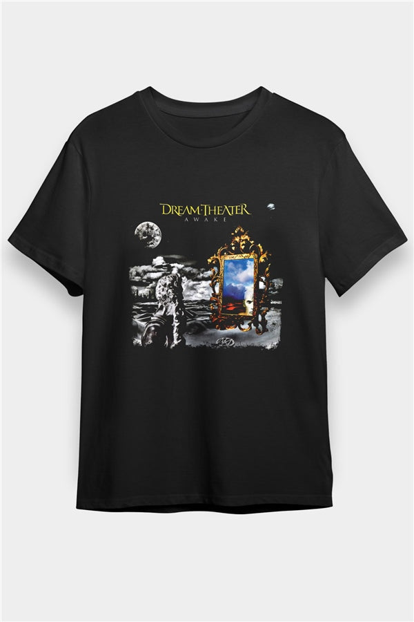 Dream Theater Printed Unisex Black T-Shirt
