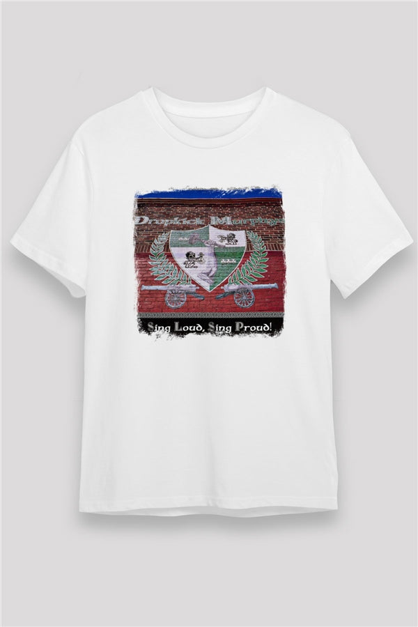 Dropkick Murphys Printed Unisex White T-Shirt